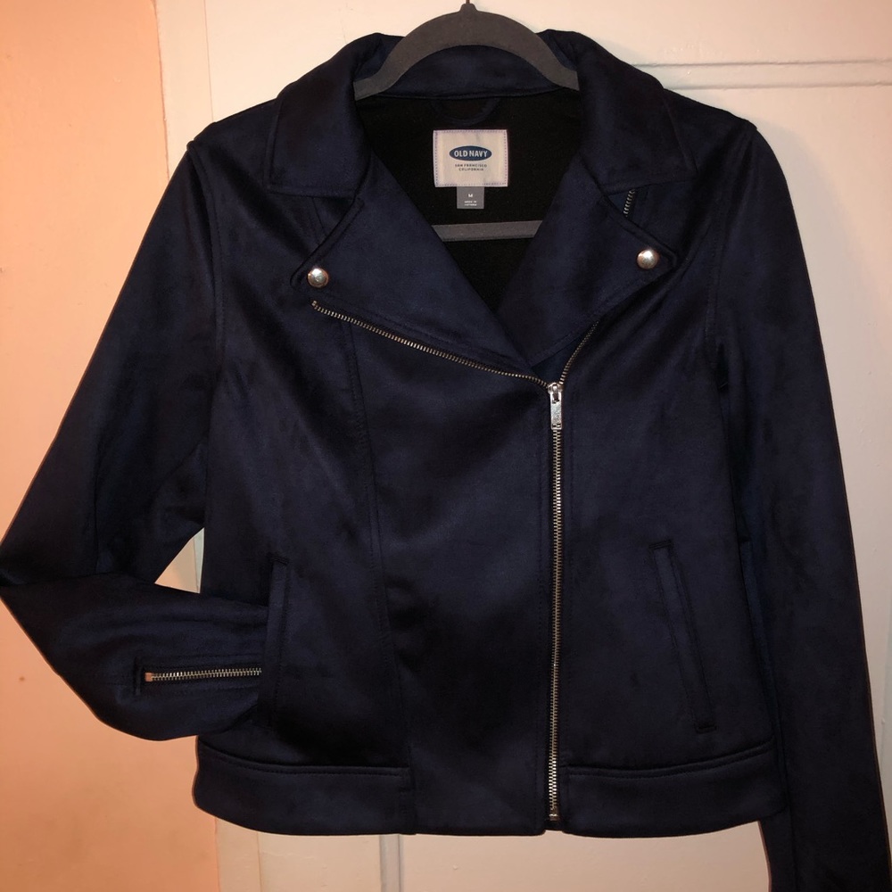 Faux Suede Biker Jacket🖤